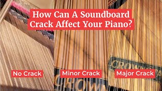 How Can A Soundboard Crack Affect Your Piano? | Soundboard Comparison | Family Piano Co.
