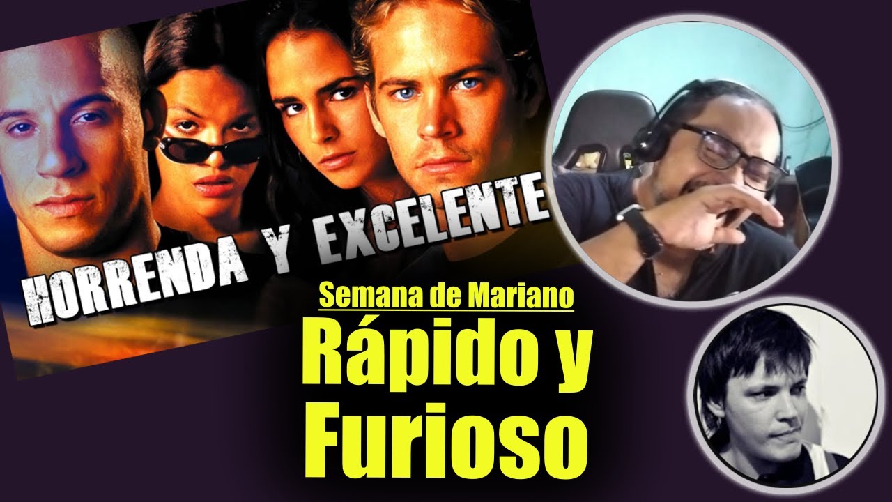 Reacción a Rápido y Furioso de Mariano Rodríguez | Semana de Mariano en el canal 🚗🔥😄