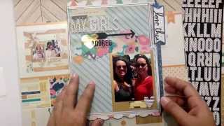 File folder tutorial and project using Crate Paper Craft Market collection