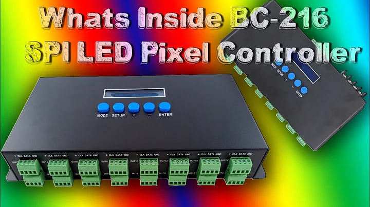 Whats Inside BC-216 SPI / DMX512 Artnet LED Strip Controller