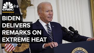 President Biden delivers remarks on protecting communities from extreme heat — 07/27/23