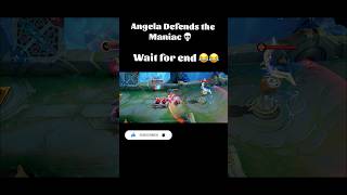 Angela 😂😂 #mlbb #mobilelegends #angela #mlbbshorts #maniac