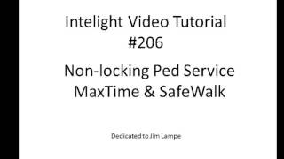 Intelight 206 Non-Locking Ped