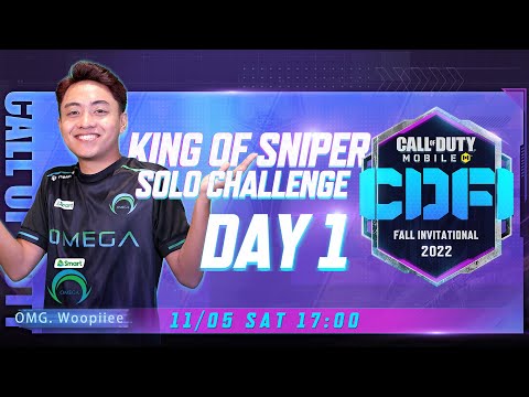 call of duty mobile - Call of Duty Fall Invitational 2022 - King of Sniper Solo Challenge Day 1