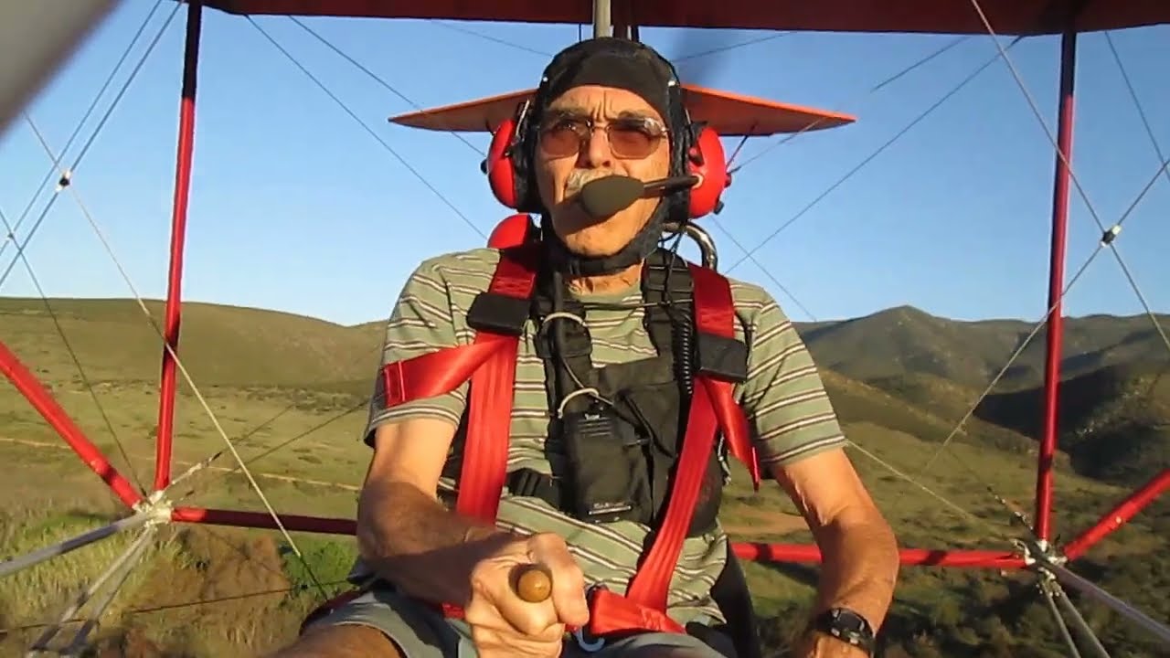 Bluebird Ultralight Airplane, Flying Slow