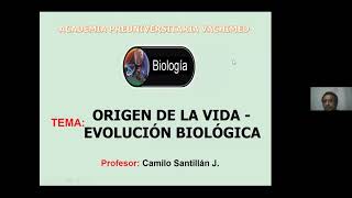 SEMANA 1  CAMILO SANTILLÁN  ORIGEN Y EVOLUCIÓN