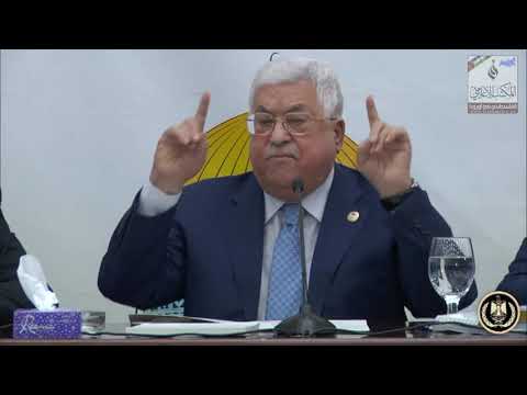 كلمة الرئيس عباس خلال ترؤسه إجتماع المجلس الثوري لحركة فتح