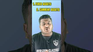 What are Fixed Assets &amp; Current Assets | Types of Assets #fixedassets #currentassets #horizonclasses