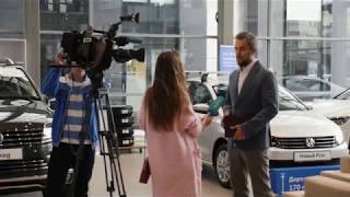 Первый digital шоу-рум Volkswagen в Петербурге - видео с презентации в автосалоне "Нева-Автоком"