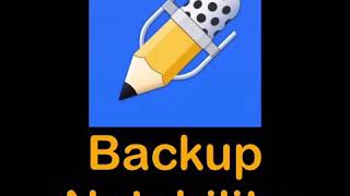 Backup Notability