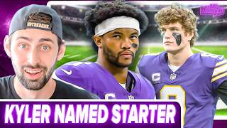 REACTION to Vikings naming Kyler Murray STARTING QB, what's next for JJ McCarthy