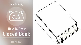 How to Draw a Book in Perspective- Open and Closed