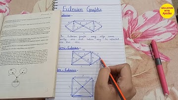 Eulerian Graph, Semi-Eulerian Graph and Non Eulerian Graphs in Graph Theory Complete Concept