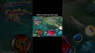 ✅Alpha Healing+ Damage tutorial #mobilelegends #tutorial #viralvideo