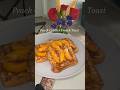 Peach Cobbler French Toast🍑🍞 Recipe is in my bio just click the link☺️✨                   #shorts