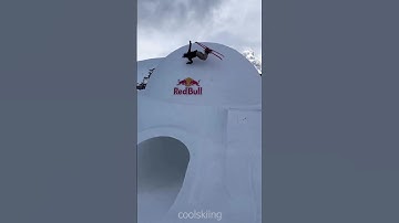 This skiing trick by Alex Hackel is so nice! 🤩 | #shorts