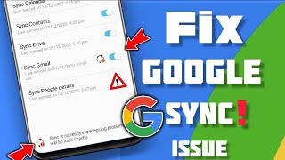 How To Fix Google Account Sync Error Issue on Android