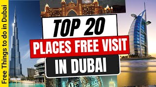 Top 20 free places to visit in Dubai🔥🔥 | Free things to do in Dubai | Dubai Hindi Vlogs