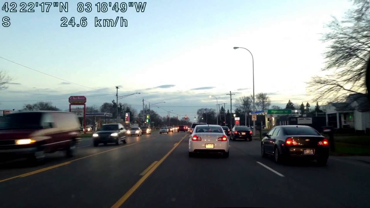 Driving from Redford, Michigan to Dearborn, Michigan YouTube