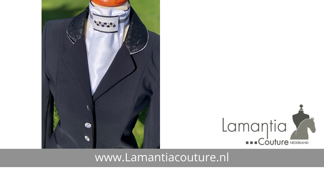 Sportive Jacket Black LE 94 - Lamantia Couture Nederland