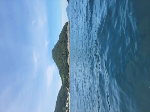 남해바다 입수