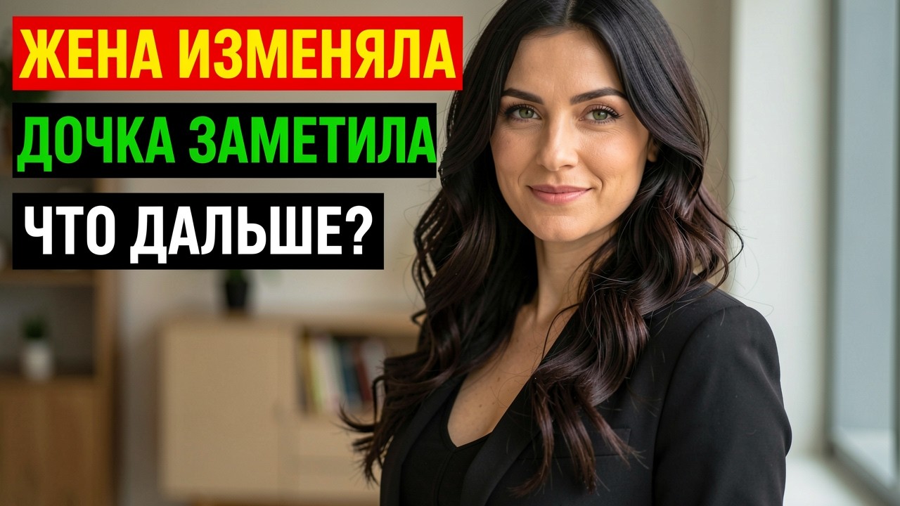 Жена изменяла. Дочка заметила. Что дальше? Аудиорассказ