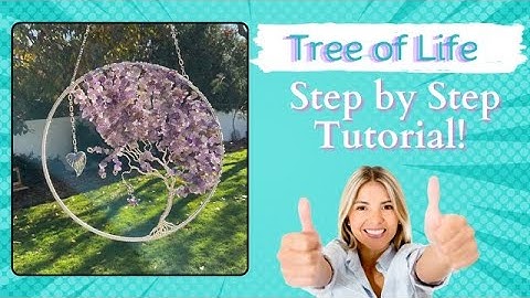 DRAADKUNST Levensboom: Hoe maak je een zonnevanger