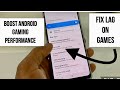 How to fix lag free fire samsung galaxy  boost android gaming performance