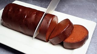 WUSSTEN SIE, wie einfach das ist? WAHRSCHEINLICH DAS BESTE DESSERT IN 5 MINUTEN.