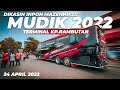 MULAI RAMAI PEMUDIK? Situasi Kondisi Terminal Kampung Rambutan Jelang Hari Raya H-8 Lebaran 2022