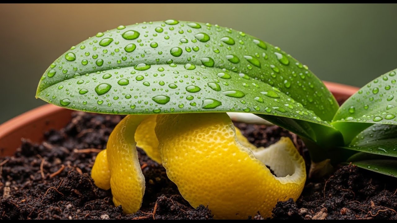 Забудьте об удобрениях! Лимонная цедра — секрет здоровья корней и цветов орхидеи!