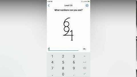 Easy Game - What numbers can you see? - Level 131 solution