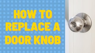 Replacing a Door Knob: Easy Step-by-Step Instructions by Baba the Builder 1,365 views 3 years ago 3 minutes, 32 seconds