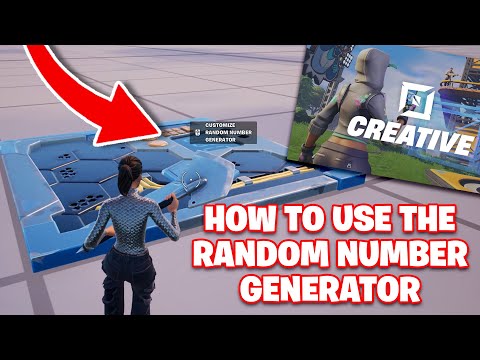 How To Use The Random Number Generator Device In Fortnite Creative - Step By Step