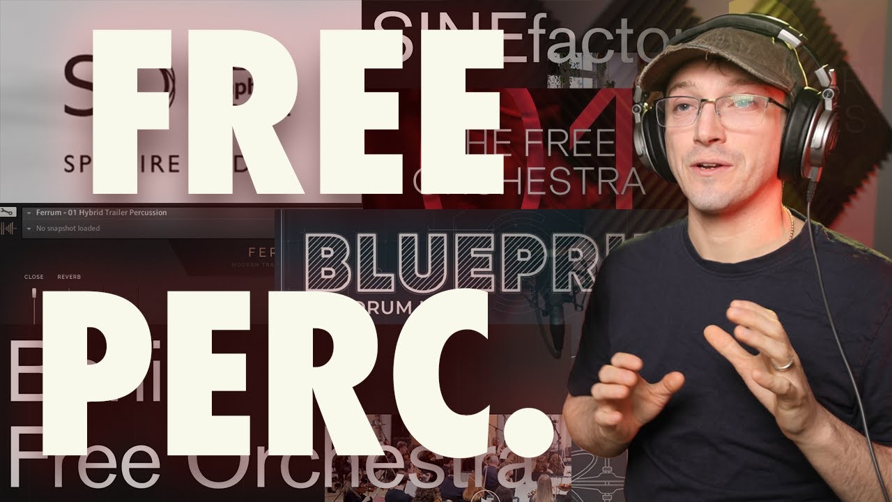 ЛУЧШИЕ БЕСПЛАТНЫЕ библиотеки ударных инструментов!