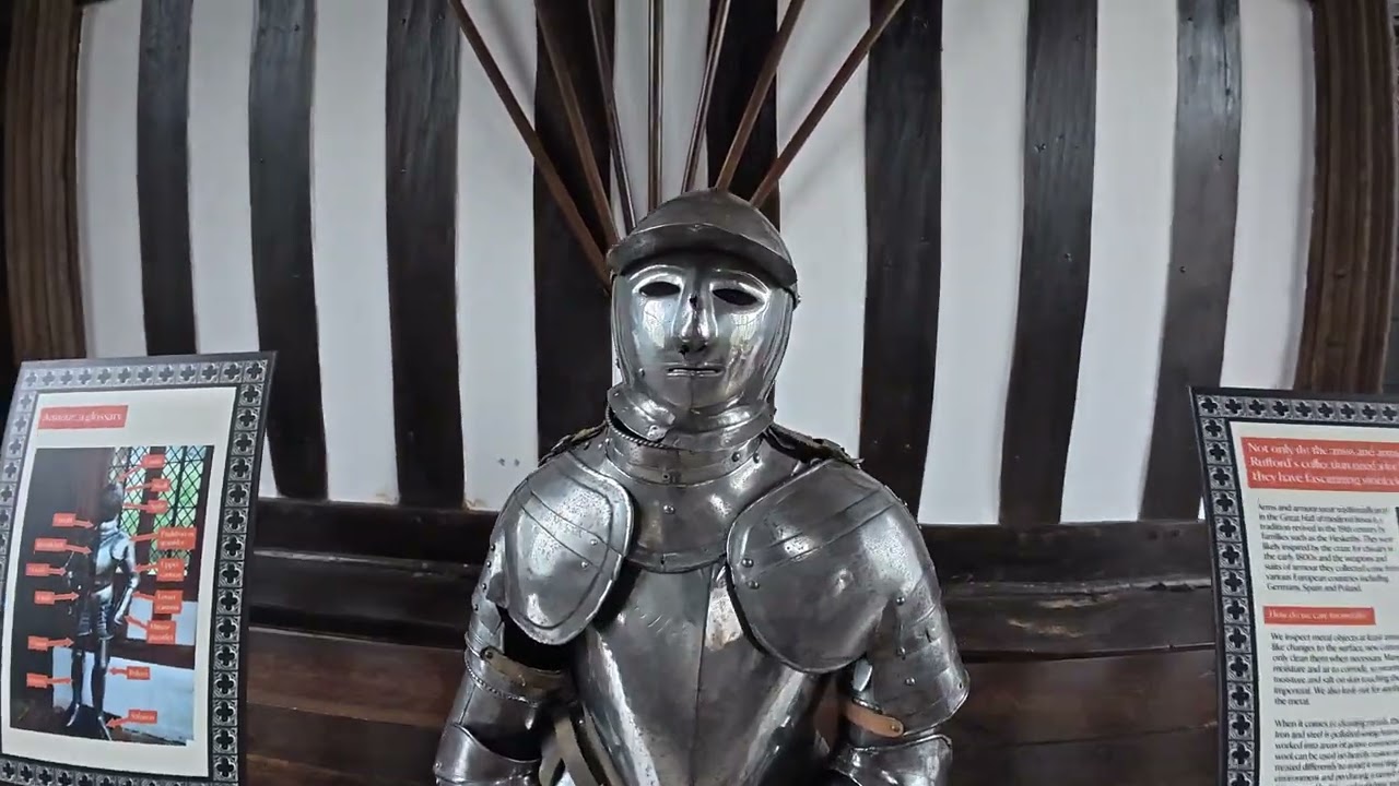 A walk through rufford old hall #ruffordoldhall