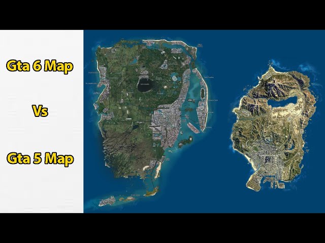 SKizzle⭐️ on X: High-Quality GTA 6 map made from the leaks, you can  actually zoom in and see all the rumored areas on the map 🤯 Leaked map  video in the comments
