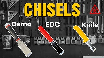 3 Different Levels of Chisels | Hultafors