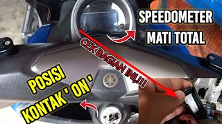 SPEEDOMETER YAMAHA NMAX MATI TOTAL | PENYEBAB KUNCI KONTAK NMAX ON TAPI SPIDO MATI