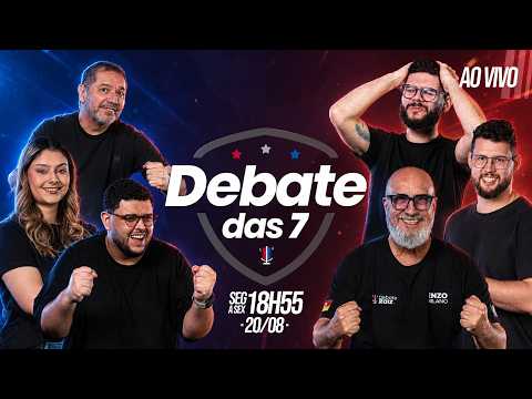 INTER ANUNCIA 9 E GRÊMIO SE APROXIMANDE RENOVAÇÃO COM CARLOS VINÍCIUS | DEBATE DAS 7 | 20/08/26 #393