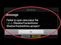 Fix Failed to open descriptor file Shadow Tracker Extra uproject Problem Solve in Pubg Mobile