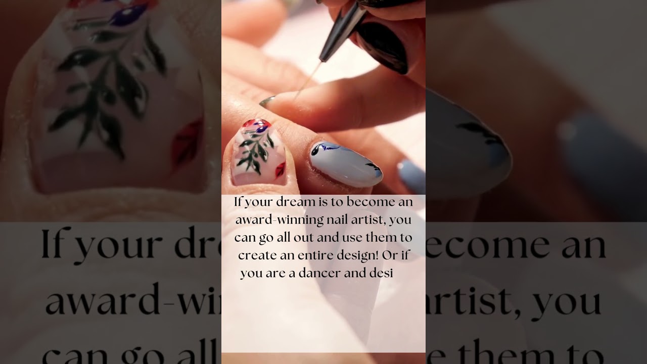 Create Award Winning Nail Designs with Glitter Accents