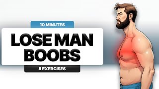 HOW TO LOSE MAN BOOBS AT HOME / 10 MINUTE WORKOUT