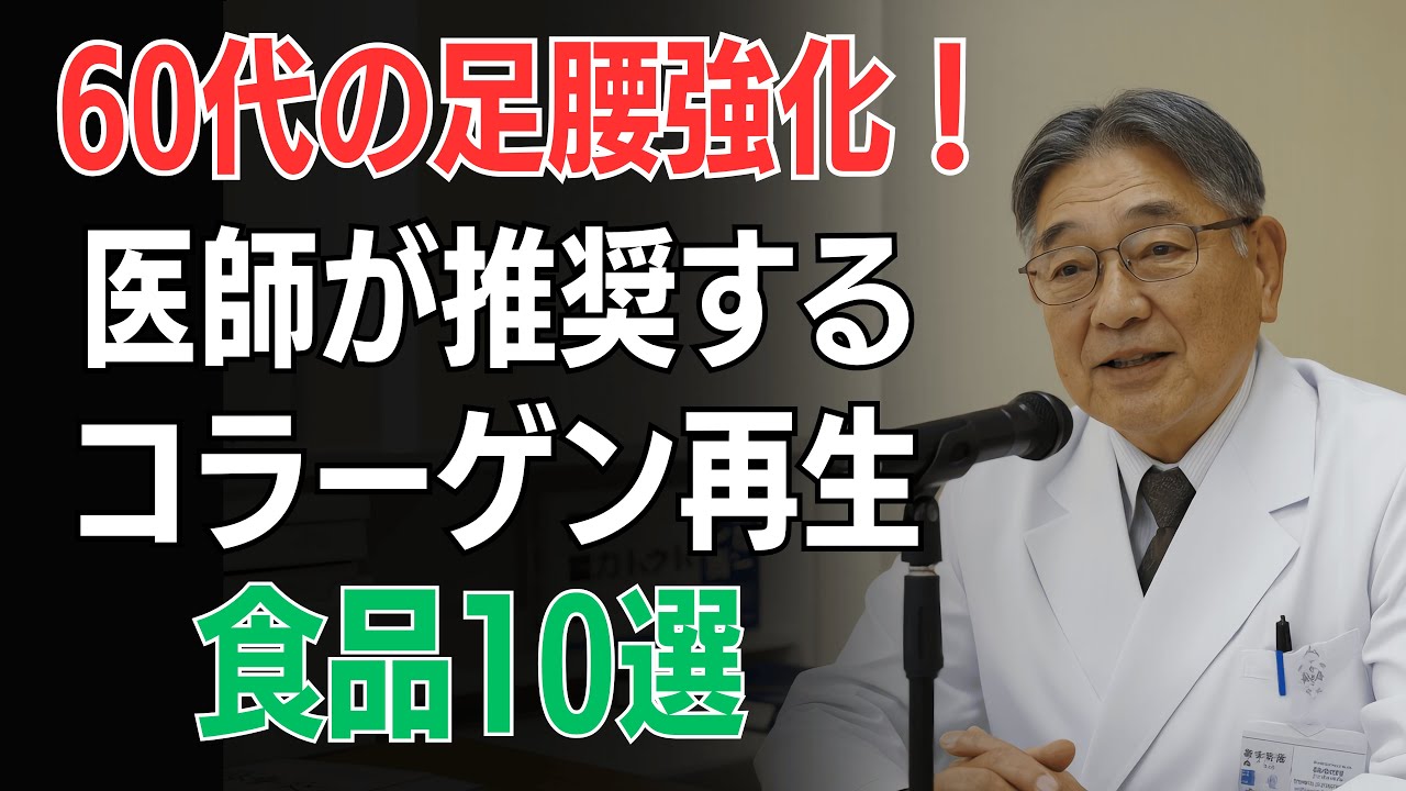 60歳を過ぎて足腰が弱くなったら、この10の自然食品を！    [医師のアドバイス] [医師たちの健康録]   [高齢者の栄養]