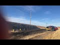 Small outside fire