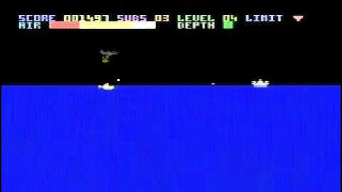 Harbour Attack - Commodore C16 Plus4 game play
