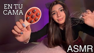 ASMR ESPAÑOL / ¿NO PUEDES DORMIR? Te CONSIENTO en tu CAMA PARA que DUERMAS EN 5 MINUTOS