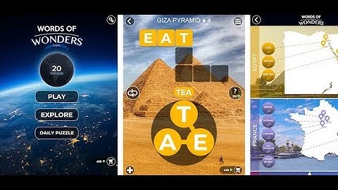 Words Of Wonders Answers Level 1-20 Egypt