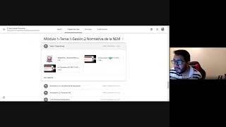 vídeo explicativo de plataforma Diplomado Competencias Docentes de la NEM