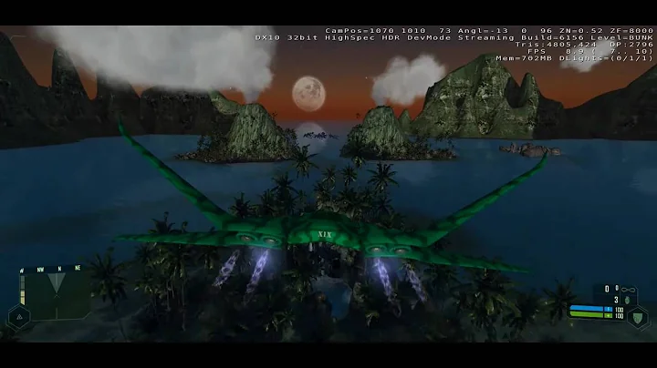 Secret Island MOA X1X vs Aliens